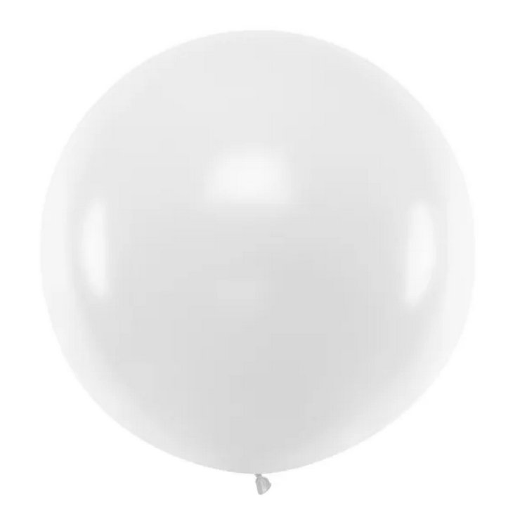 K Mpe Ballon M Hvid Latex Balloner Gigant Himmelrum Aps