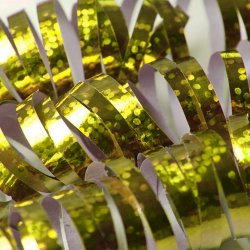 Serpentiner / Guld Holografisk