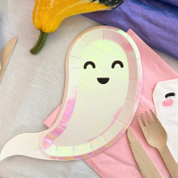 Iriserende Spgelse Tallerken 