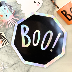 Halloween Boo! Tallerken/ 26 cm. 