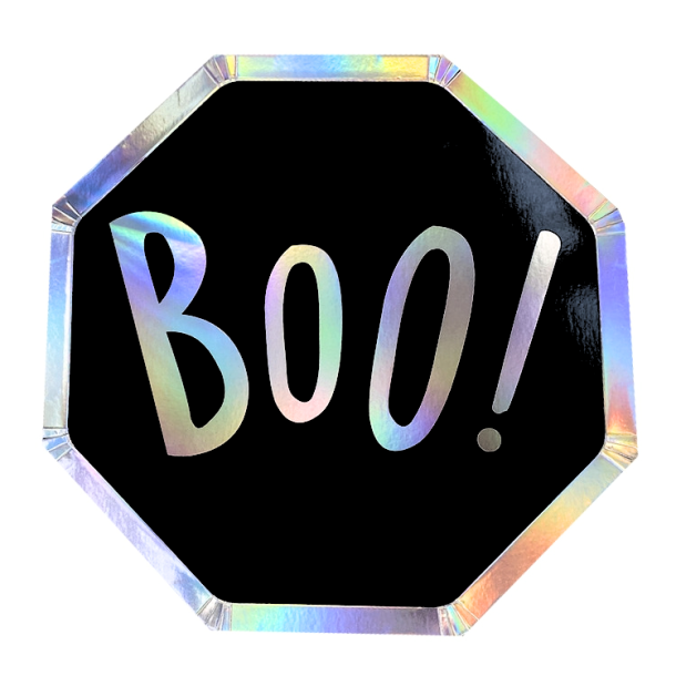 Halloween Boo! Tallerken/ 26 cm. 