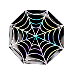 Halloween Spind Tallerken/ 21 cm. 