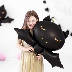 Flagermus Folieballon/ 75 x 50 Cm.