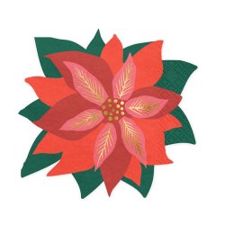 Juleservietter Julestjerne/20 Stk.