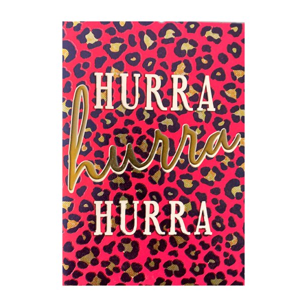  Kort med Kuvert. / "HURRA hurra HURRA"