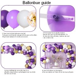 undskyld . lave et eksperiment Ballonbue/Bordeaux Mix - Ballonbuer - Himmelrum