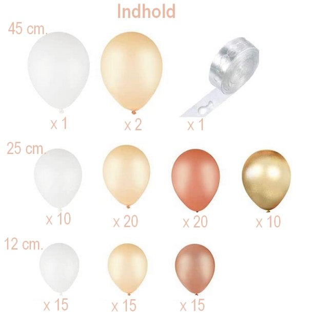 Ballonbue Fersken Blush