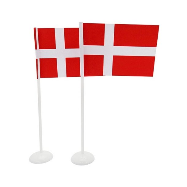 Dannebrog Bordflag 6 Stk. 