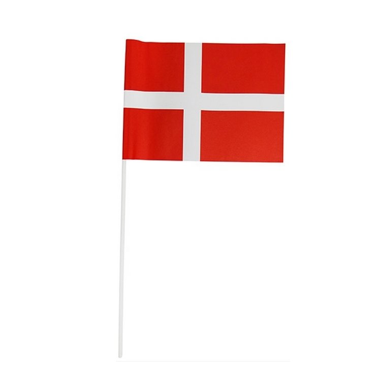 Papirflag A5 / 10 Stk. Dannebrog Fest Himmelrum ApS