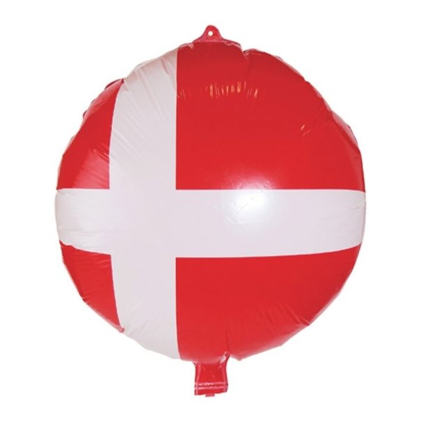 Dannebrog Folieballon 45 Cm.