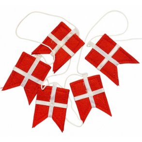 Dannebrog Flagranke Filt 8 Flag