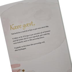 Falk &amp; Bille Gstebog Bryllup