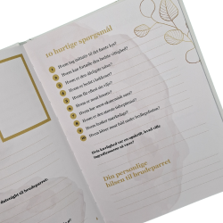 Falk &amp; Bille Gstebog Bryllup