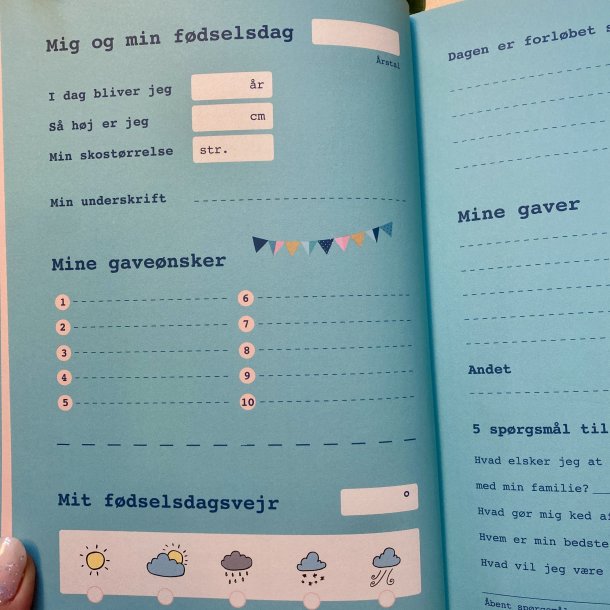 Falk &amp; Bille �Min Store F�dselsdagsbog�