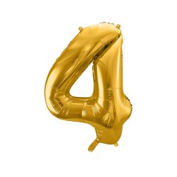 Folie Tal 0-9 35 Cm. / Guld