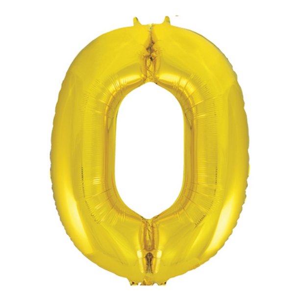 Folie Tal 0-9 102 cm. / Guld