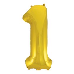 Folie Tal 0-9 102 cm. / Guld