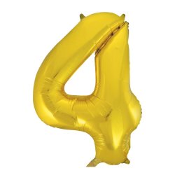 Folie Tal 0-9 102 cm. / Guld