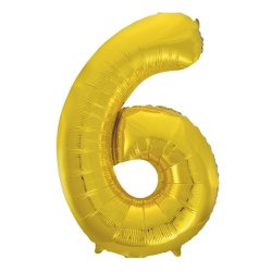 Folie Tal 0-9 102 cm. / Guld