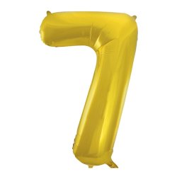 Folie Tal 0-9 102 cm. / Guld