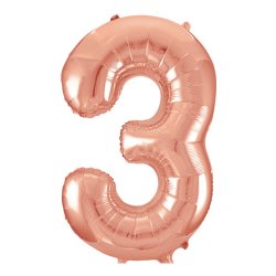 Folie Tal 0-9 102 cm. / Rosegold