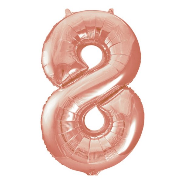 Folie Tal 0-9 102 cm. / Rosegold