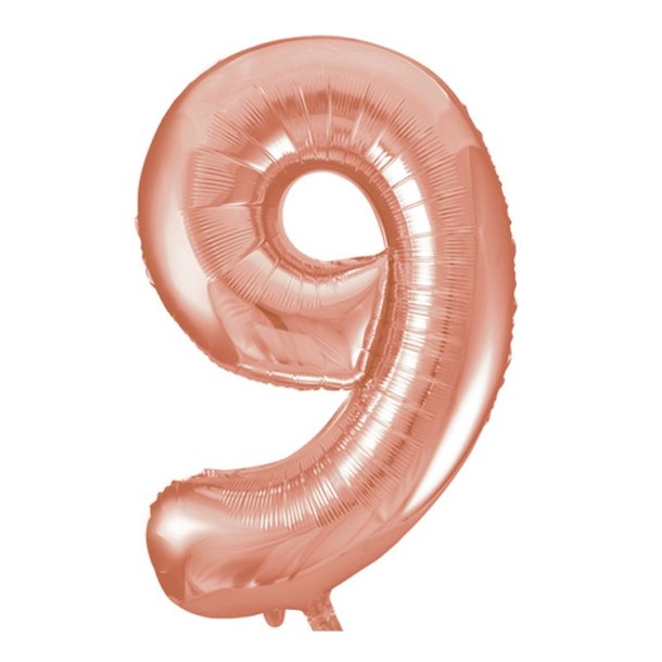 Folie Tal 0-9 102 cm. / Rosegold