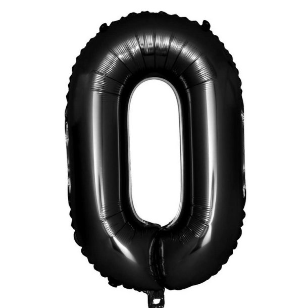 Folie Tal 0-9 102 cm. / Sort