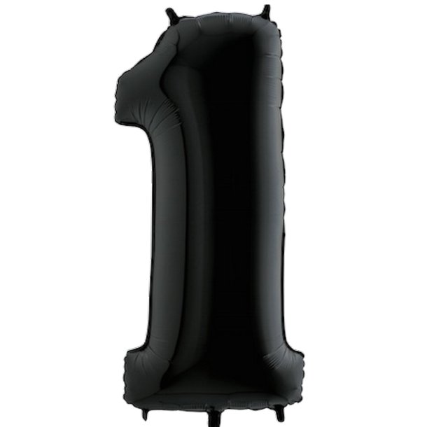 Folie Tal 0-9 102 cm. / Sort