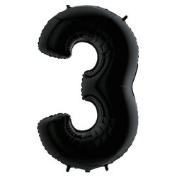 Folie Tal 0-9 102 cm. / Sort