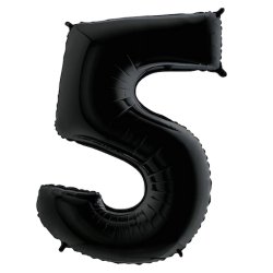 Folie Tal 0-9 102 cm. / Sort