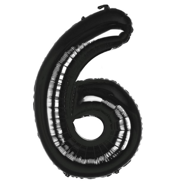 Folie Tal 0-9 102 cm. / Sort