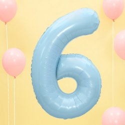 Folie Tal 0-9 86 cm./ Lysebl