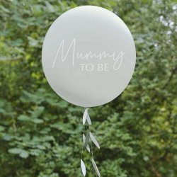'Mummy To Be' Sage Grn Ballon M. Hale