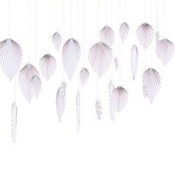 Lyserde Palmeblade Backdrop/ 25 Stk. 