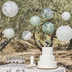 Sage Grnne/ Creme Lanterne Mix