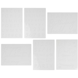 Bogstave Skabelon/ Fest