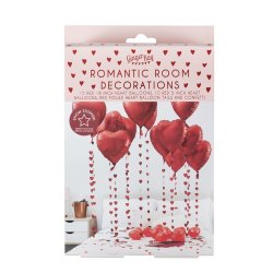 Ballon Dekoration Kit Hjerter 25 Stk.