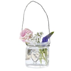 Vaser/Lysestage i Glas 