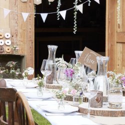 Vaser/Lysestage i Glas 