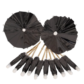 Paraplypinde Sort  / 12 stk.