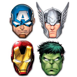Avengers Infinity Stones Masker / 6 stk. 