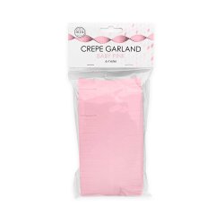 Crepe Guirlande Baby Pink