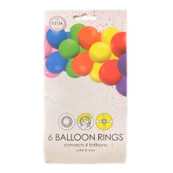 Ballon Ringe / 6 stk.