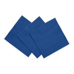 Servietter M�rkebl� 33 x 33 cm. / 20 stk.