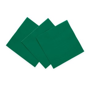 Servietter M�rkegr�n 33 x 33 cm. / 20 stk.