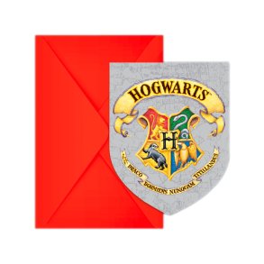 Harry Potter  Indbydelser/ 6 stk. 