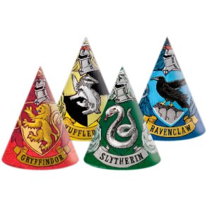 Harry Potter Partyhatte / 6 stk. 