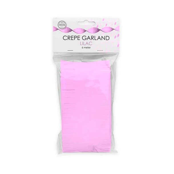 Crepe Guirlande Lys Lilla