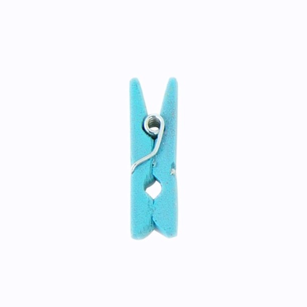 Mini Klemmer - 24 stk. / Lysebl
